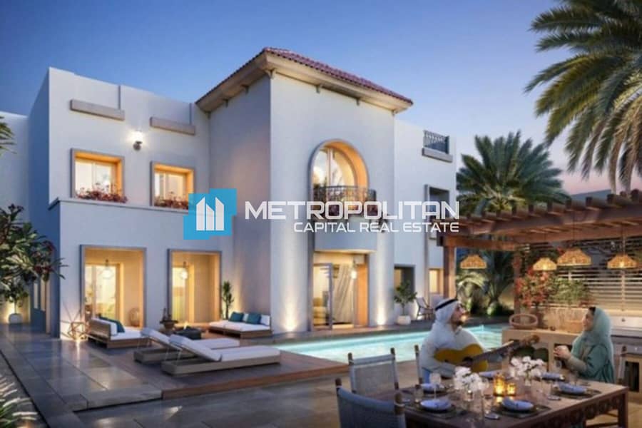 Corner 5 Bedroom | Mediterranean | Plot 8416 SQFT