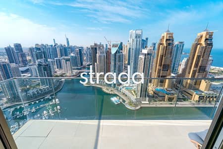 3 Bedroom Apartment for Rent in Dubai Marina, Dubai - Exclusive | Full Marina View | Corner Unit