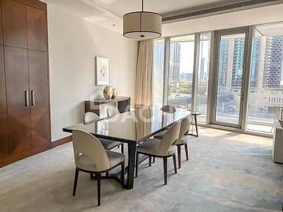 2 Bedroom Flat for Rent in Downtown Dubai, Dubai - Full Burj View | Bills Included | Available Now