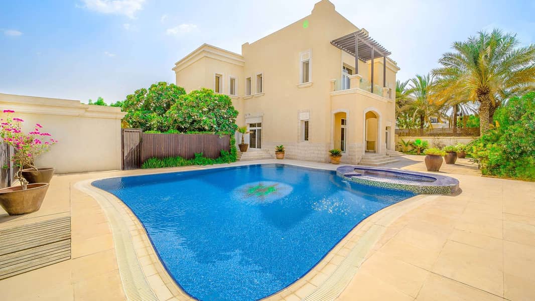 Five-Bedroom Full Lake View Villa at Emirates Hills