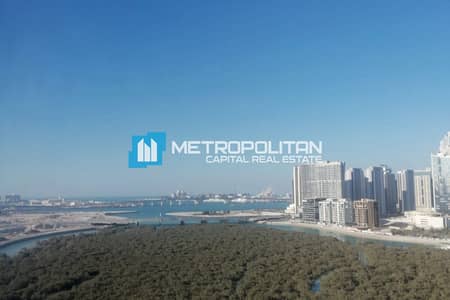 1 Bedroom Flat for Sale in Al Reem Island, Abu Dhabi - Mangrove View | 1BR w/ Kitchen+Laundry Appliances