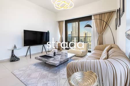 3 Bedroom Apartment for Rent in Downtown Dubai, Dubai - Fully Furnished | Burj view | Vacant