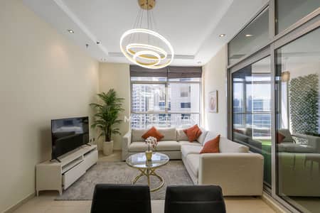 3 Bedroom Apartment for Sale in Dubai Marina, Dubai - Dubai Eye View | Furnished | Large Terrace