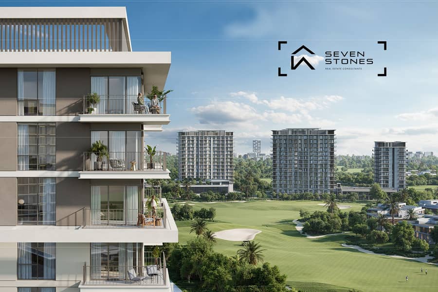 位于迪拜南部街区，艾玛尔南区，Golf Meadows 3 卧室的公寓 2452888 AED - 11172963