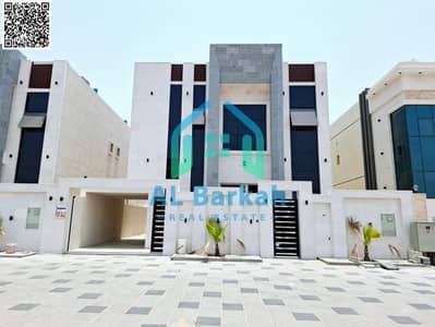 For rent | 5-bedroom villa, first inhabitant in Al-Amerah | Wide setback | On a main street | Indoor and outdoor parking
