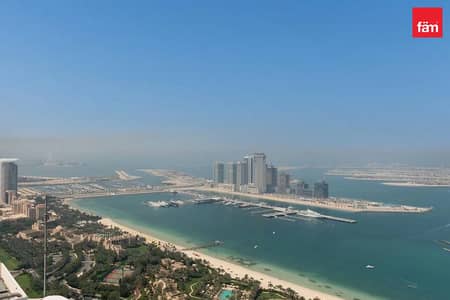 1 Bedroom Flat for Rent in Dubai Media City, Dubai - Palm & sea View | Fully Furnished | Hotel service