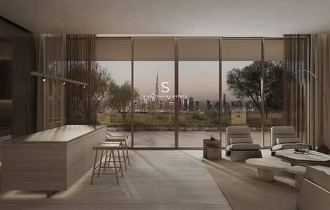 2 Bedroom Flat for Sale in Mohammed Bin Rashid City, Dubai - LIVING AREA + KITCHEN. jpg