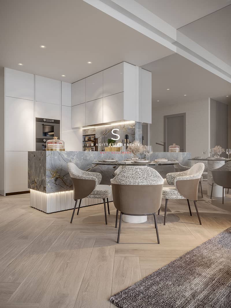 8 TCD 1 Bedroom_kitchen and dining area. jpg