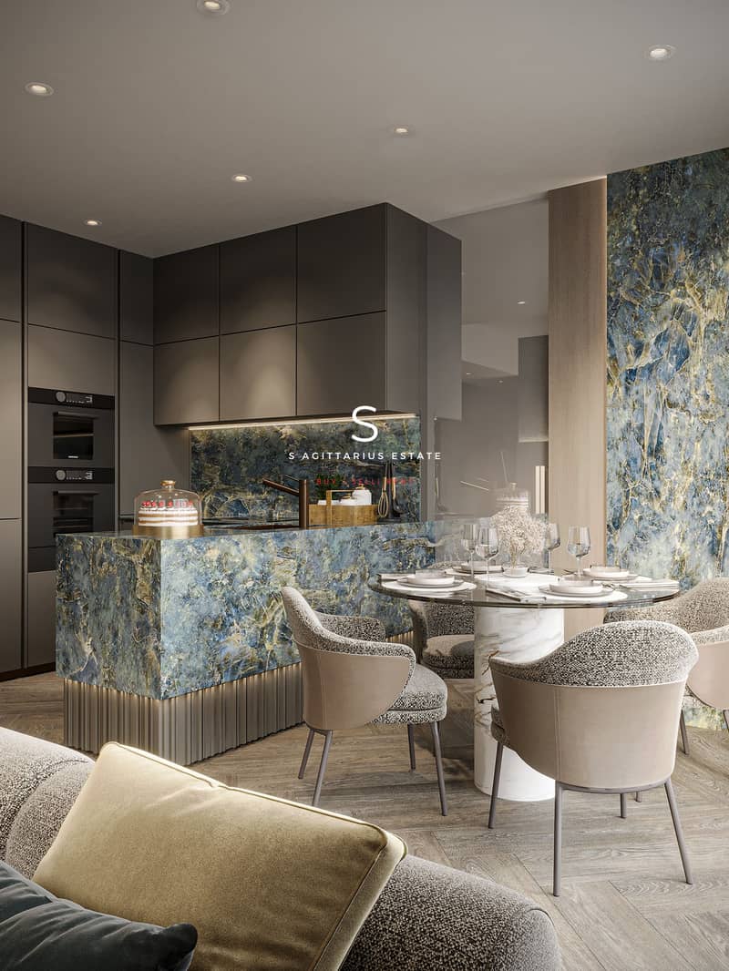 10 TCD 2 Bedroom_kitchen and dining area. jpg