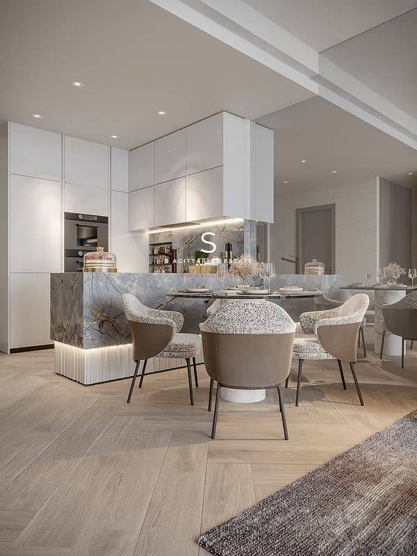 28 TCD 1 Bedroom_kitchen and dining area. jpg