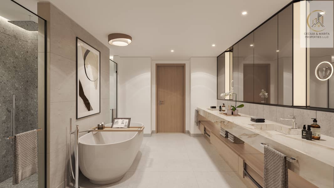 15 One River Point - Penthouse bathroom. jpg