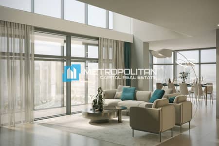 3 Bedroom Flat for Sale in Al Reem Island, Abu Dhabi - 3BR+Maid | Study Room | 2 Balconies | Huge Layout