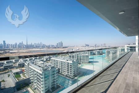4 Bedroom Flat for Sale in Mohammed Bin Rashid City, Dubai - 4BR Penthouse | Direct Burj Khalifa View | Vacant
