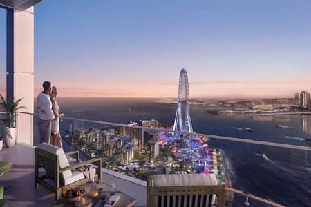 2 Bedroom Apartment for Sale in Bluewaters Island, Dubai - Resale 2-Bedroom Sea and Ain Dubai View