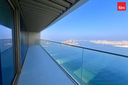 2 Bedroom Flat for Rent in Dubai Harbour, Dubai - Brand New 2 Bed Full Sea and Palm View
