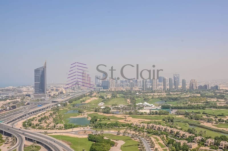 High Floor 2 Beds | Golf Course and Lake View
