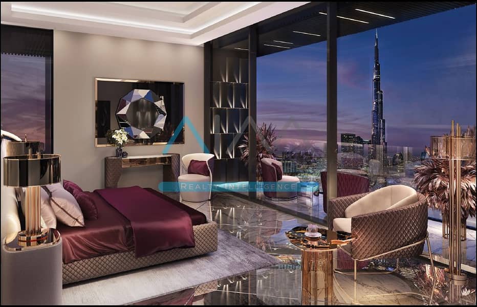 3 MASTER BEDROOM BURJ KHALIFA VIEW. png