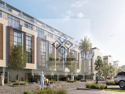 4 Bedroom Townhouse for Sale in Khalifa City, Abu Dhabi - Big Discount | New To Park | Study Room