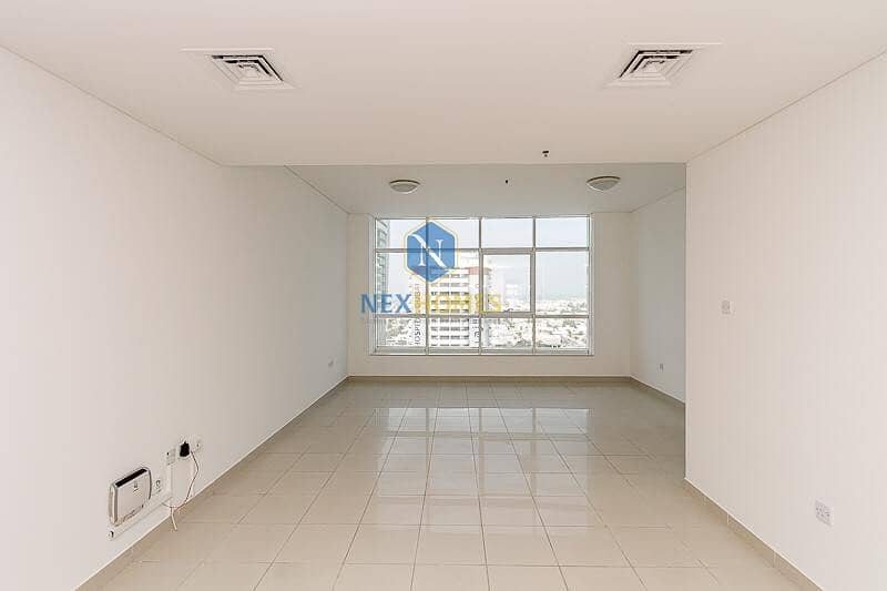 Spacious & Bright Studio for Rent in |Sheikh Zyed Road |