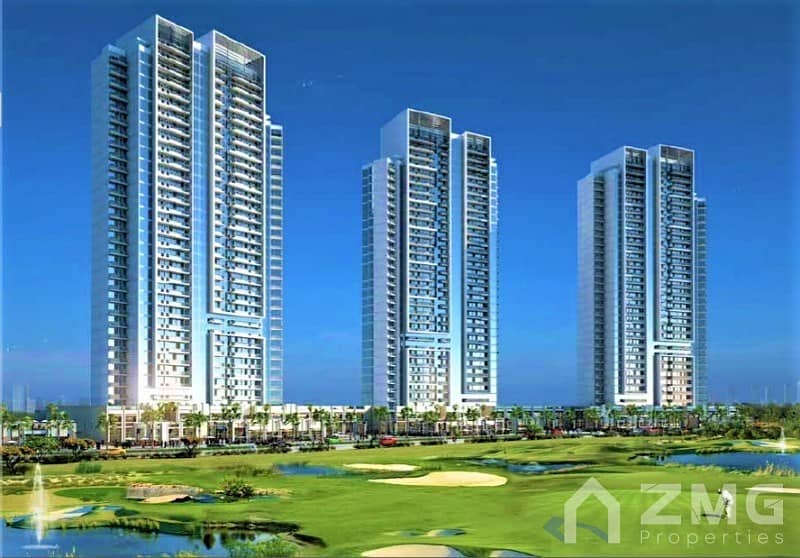 Own 1BR Apartments in Damac Hills  in Golf Course