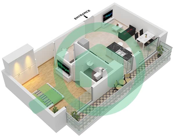 Type R Unit 13 Floor 5