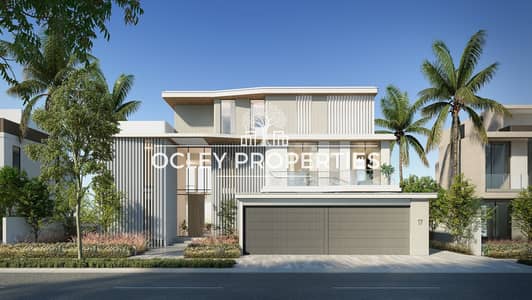 7 Bedroom Villa for Sale in Palm Jebel Ali, Dubai - 01-SV-A Rendering - Exterior Street-side. jpg