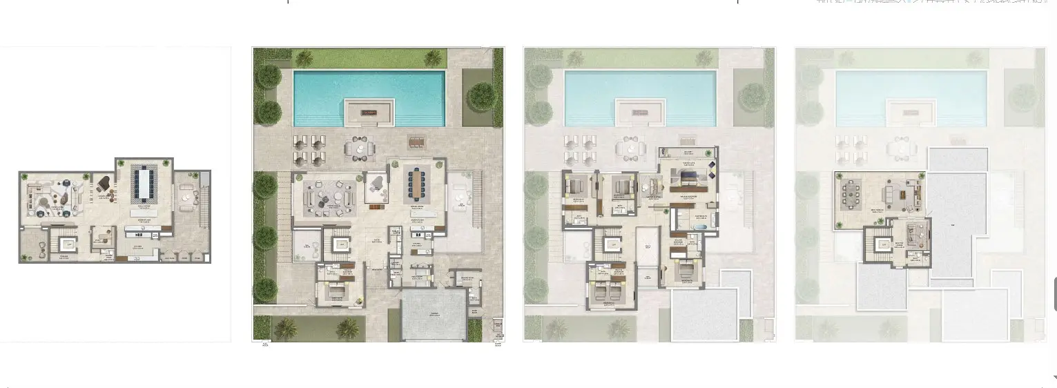 6 BR floor plan