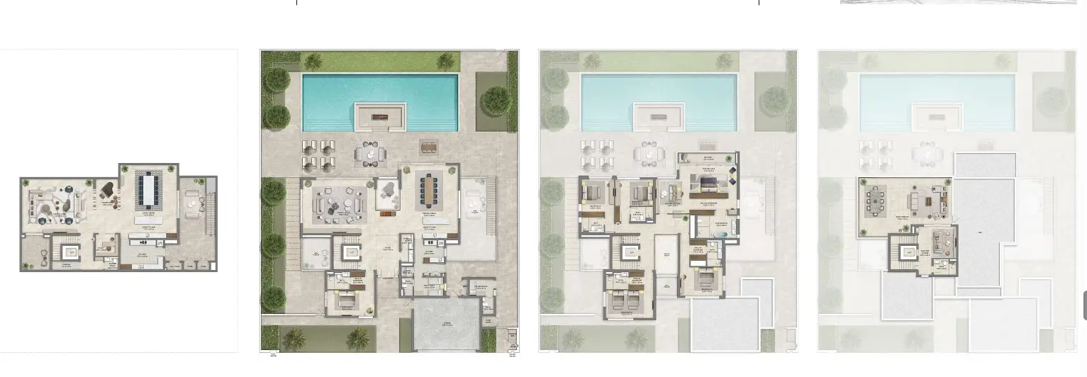 6 BR floor plan