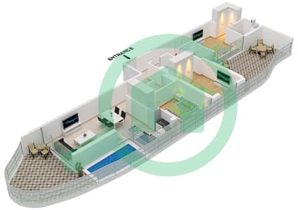 Oceanz 1 - 3 Bedroom Apartment Type/unit A / UNIT 12 FLOOR 29-40 Floor plan
