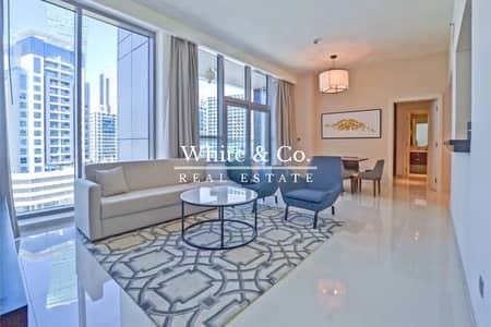 2 Bedroom Apartment for Rent in Business Bay, Dubai - Fully Furnished | Burj View | Spacious