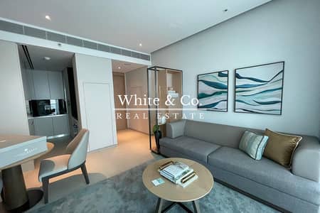 朱美拉海滩住宅（JBR）， 迪拜 1 卧室单位待租 - 位于朱美拉海滩住宅（JBR），朱美拉谦恭度假酒店和水疗中心，朱美拉门户2号大厦 1 卧室的公寓 185000 AED - 8961789