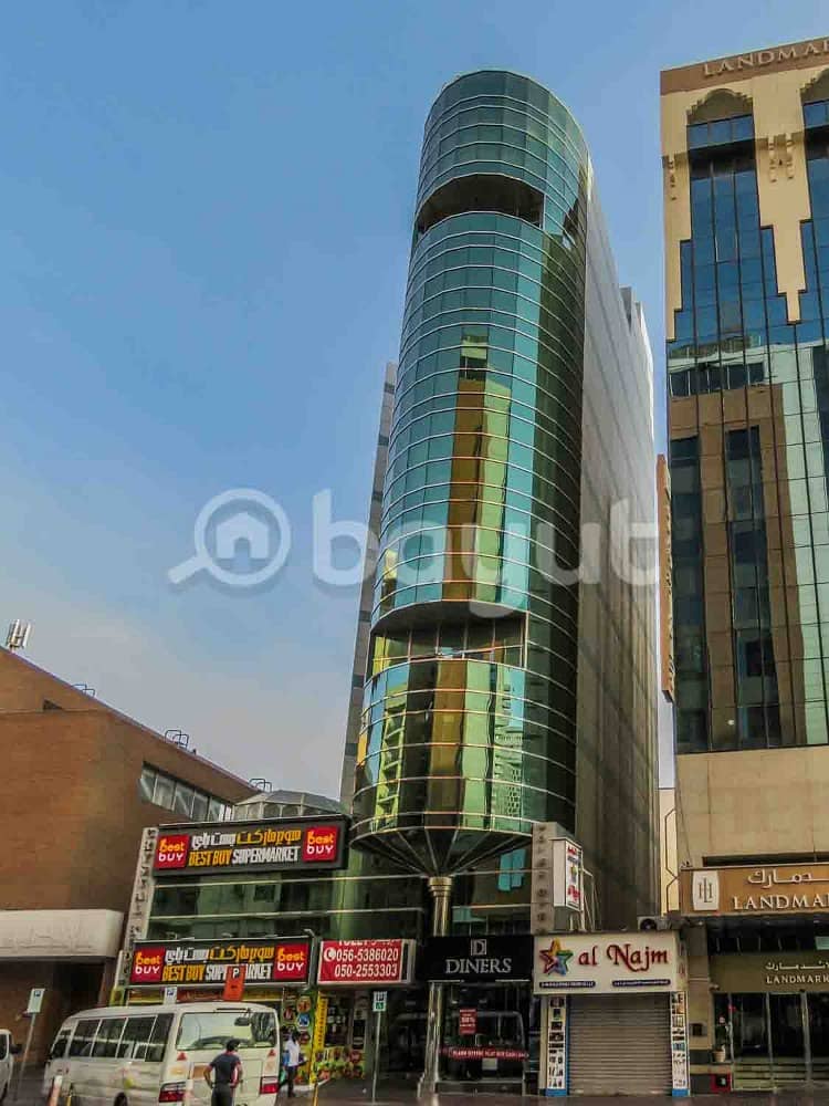 Office Near Baniyas  Metro I Ideally Located I Size 1291 sqft I Rent 75000 AED