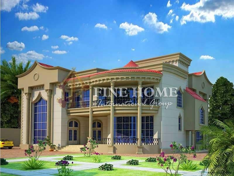 Style 6 Bedrooms Villa in Shakhbout City