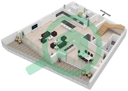 LIV Waterside - 4 Bedroom Villa Type D Floor plan