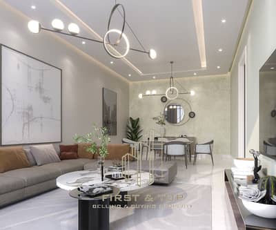 阿尔马扎尔街区， 夏尔迦 3 卧室公寓待售 - salon 1. jpeg