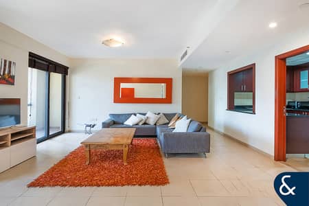 2 Bedroom Apartment for Rent in Jumeirah Beach Residence (JBR), Dubai - Unfurnished | Marina Views | Vacant
