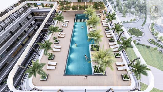 3 Cпальни Апартамент Продажа в Дубай Спортс Сити, Дубай - top view swimming pool. jpg