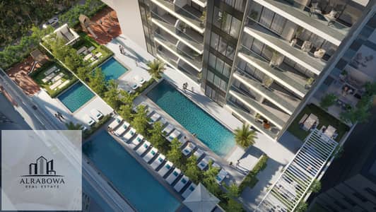 Studio for Sale in Jumeirah Village Triangle (JVT), Dubai - Pool View. jpg