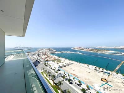 2 Bedroom Apartment for Rent in Dubai Harbour, Dubai - Available May | Corner Unit | Palm Views