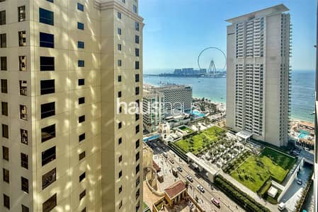 2 Bedroom Flat for Sale in Jumeirah Beach Residence (JBR), Dubai - Vacant | Sea & Marina View | Balcony