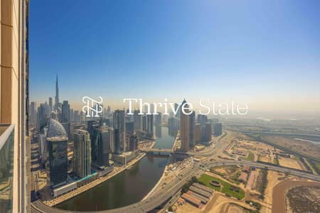 2 Bedroom Apartment for Rent in Business Bay, Dubai - Ready to Move  | High Floor | Canal View