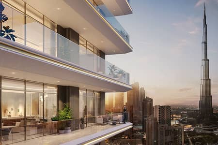 2 Bedroom Flat for Sale in Downtown Dubai, Dubai - High floor | Boulevard and Burj Khalifa View