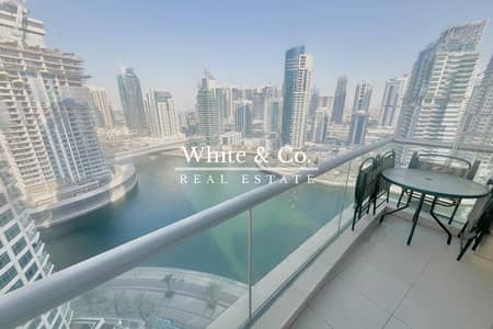 1 Bedroom Flat for Rent in Dubai Marina, Dubai - Chiller Free | Full Marina View | Balcony