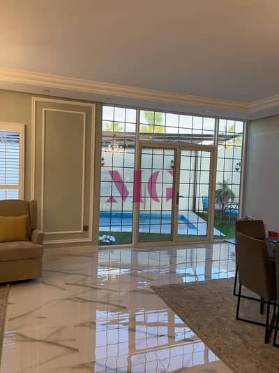 5 bedroom villa in Al Reef 1 . single row and corner . Arabian Village .