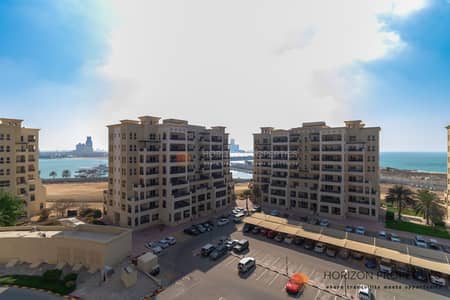 Studio for Sale in Al Hamra Village, Ras Al Khaimah - High Floor | Partial Sea View | Tenanted