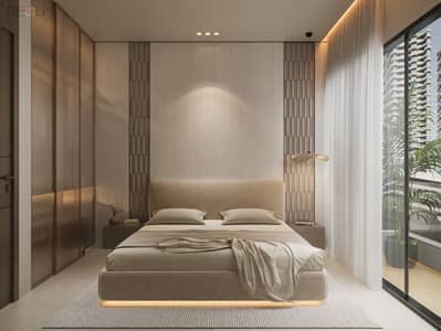 2 Cпальни Апартамент Продажа в Маджан, Дубай - cropped-BEDROOM VIEW_1. jpg