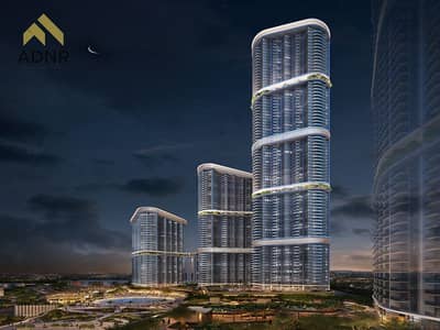 1 Спальня Апартамент Продажа в Букадра, Дубай - Toblerone A 02 03 04_Night View_20240511. jpg
