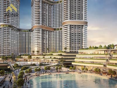 1 Спальня Апартаменты Продажа в Букадра, Дубай - TOBLERONE 234 010_Canal side Cp_006_20240511. jpg