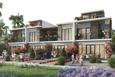 5 Bedroom Townhouse for Sale in DAMAC Lagoons, Dubai - Hot | Huge Plot and BUA | Handover Dec 2025