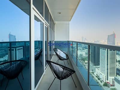 2 Bedroom Flat for Rent in Dubai Marina, Dubai - Furnished | High Floor | Marina View